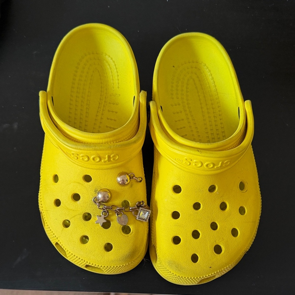 CROCS women’s Bright Yellow Sandals